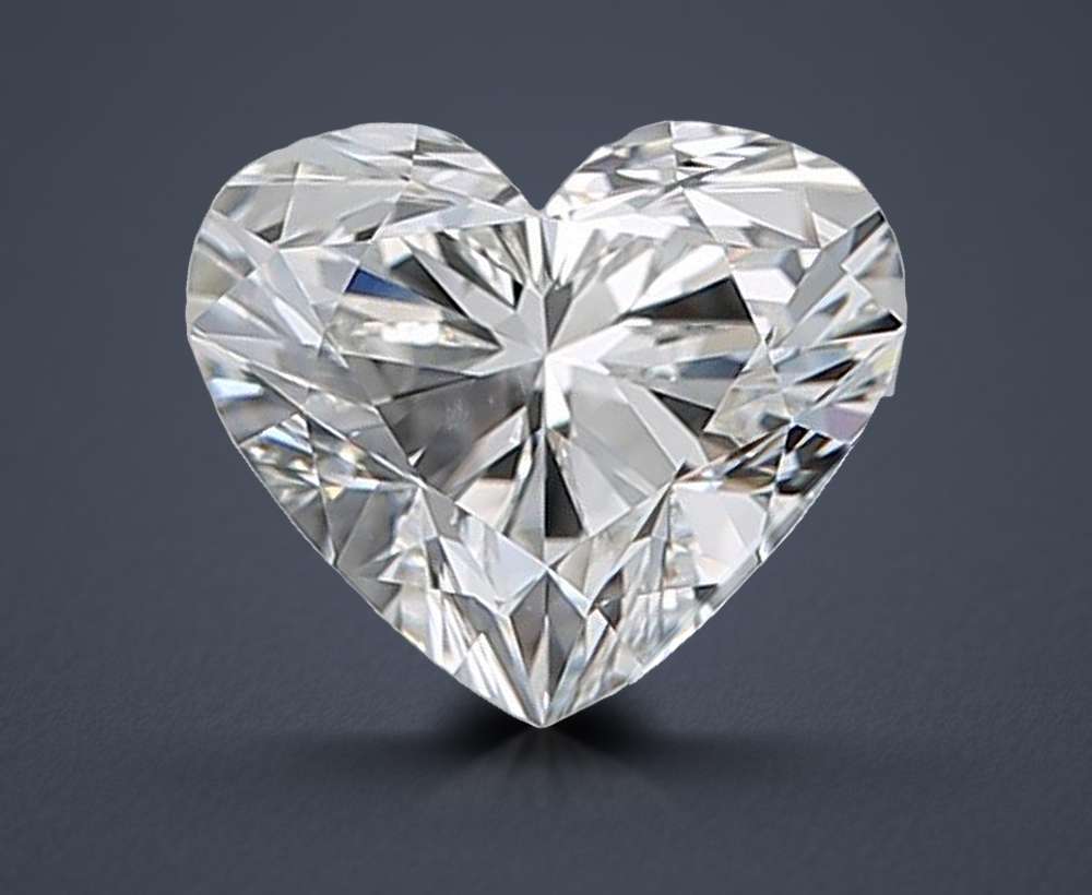 0.71 Carat Heart Natural Diamond