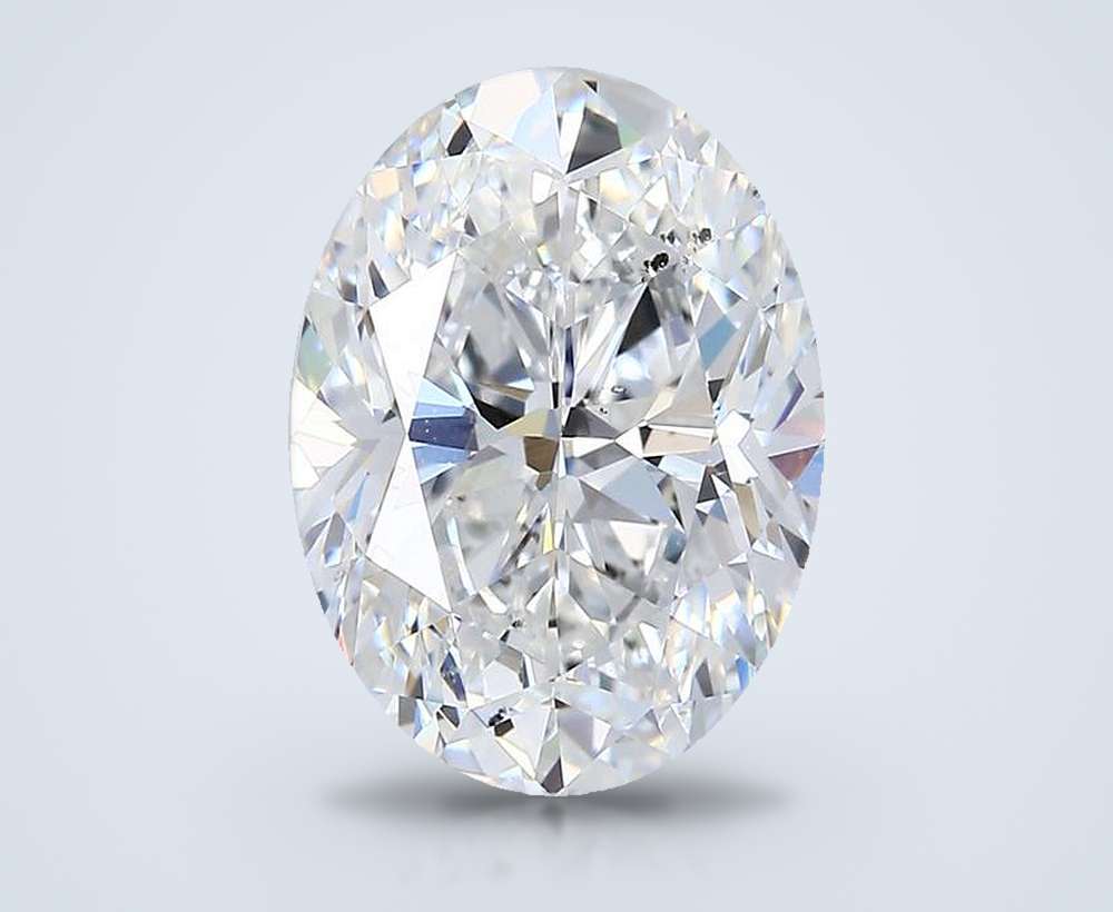 3.38 Carat Oval Natural Diamond