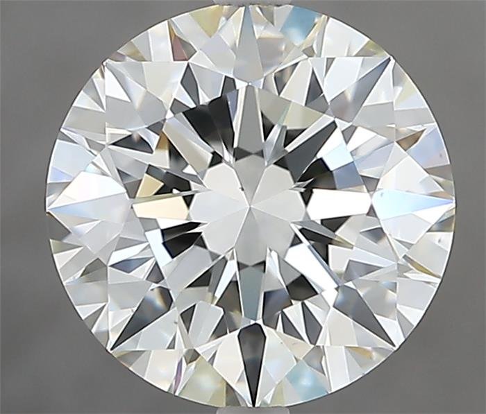 2.58ct J VS1 Rare Carat Ideal Cut Round Diamond