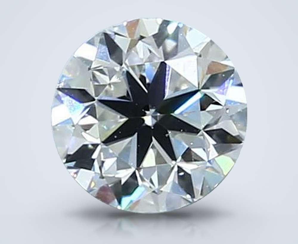 0.90 Carat Round Natural Diamond