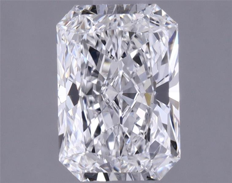 0.82ct F VS2 Rare Carat Ideal Cut Radiant Lab Grown Diamond