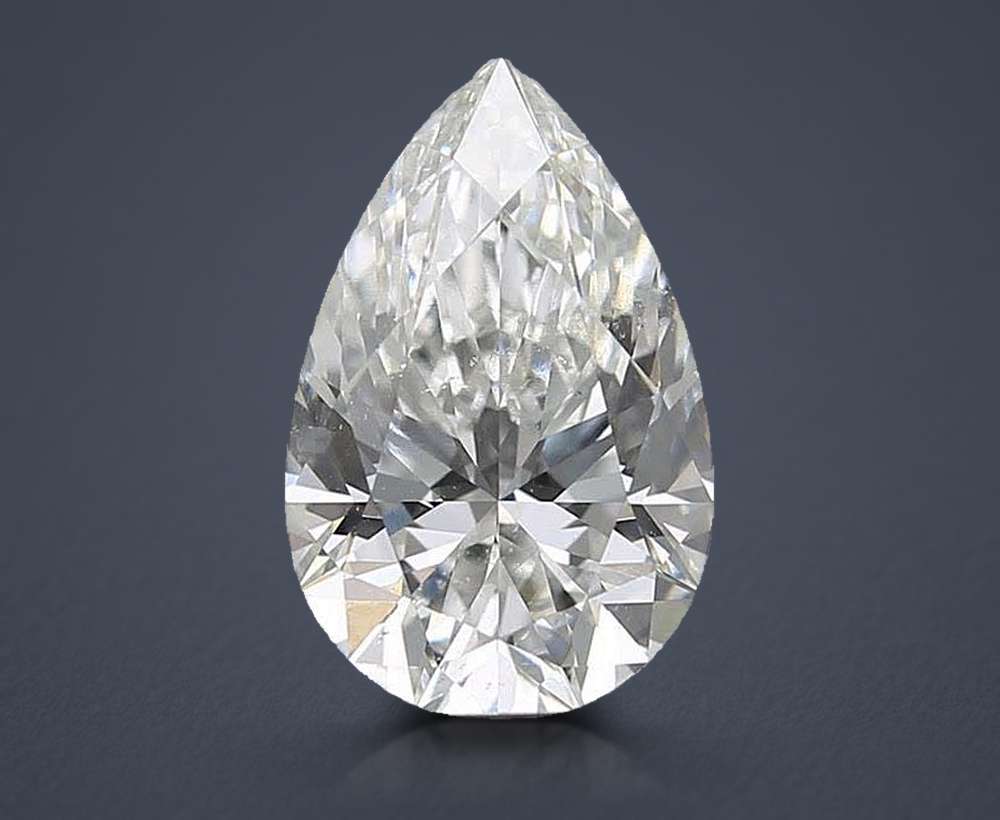 2.04 Carat Pear Natural Diamond