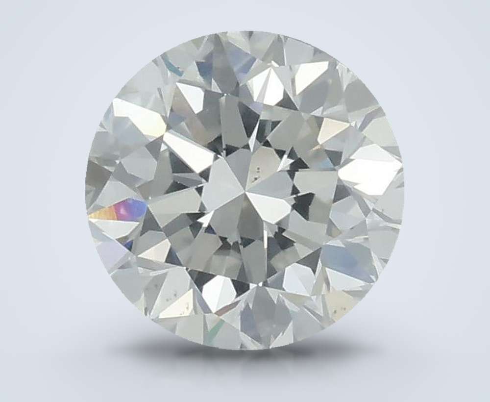 0.70 Carat Round Natural Diamond