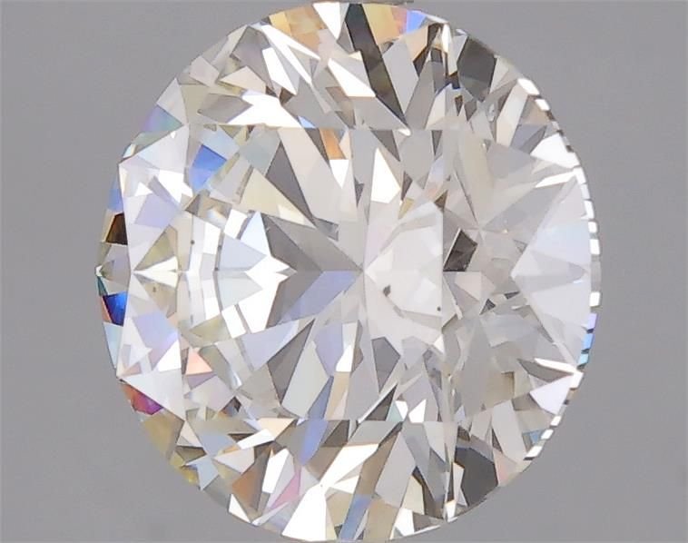 3.81ct H VS2 Rare Carat Ideal Cut Round Lab Grown Diamond