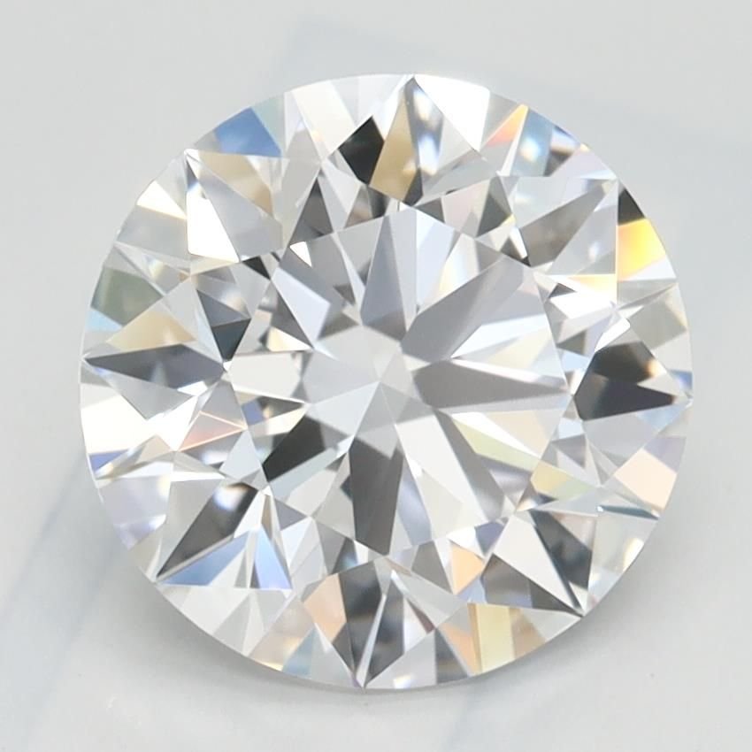 2.14ct D IF Rare Carat Ideal Cut Round Lab Grown Diamond