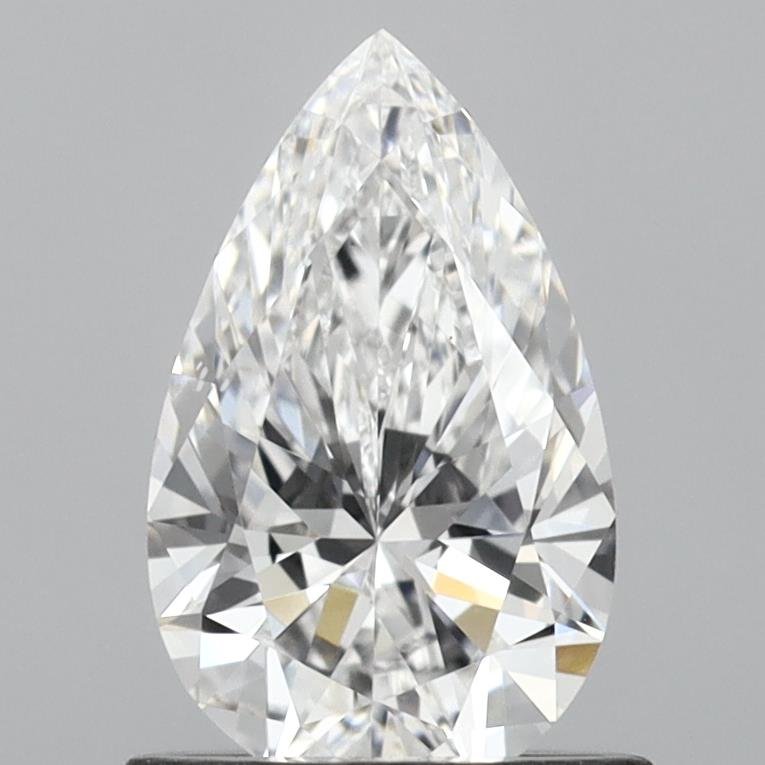 0.89ct E VS1 Rare Carat Ideal Cut Pear Lab Grown Diamond