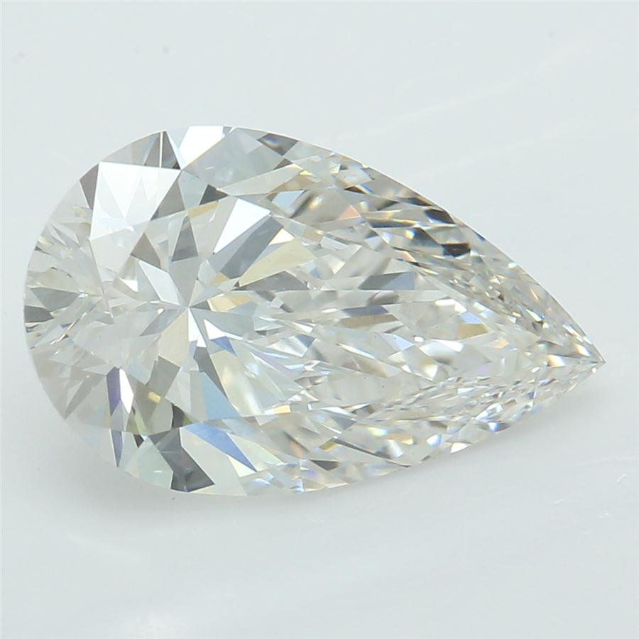 2.04ct G VVS2 Rare Carat Ideal Cut Pear Lab Grown Diamond