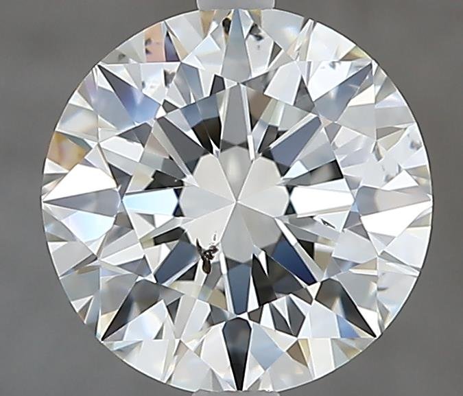 2.01ct I SI1 Rare Carat Ideal Cut Round Diamond