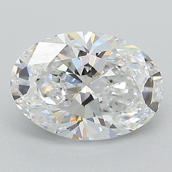 1.28ct D VVS2 Rare Carat Ideal Cut Oval Lab Grown Diamond