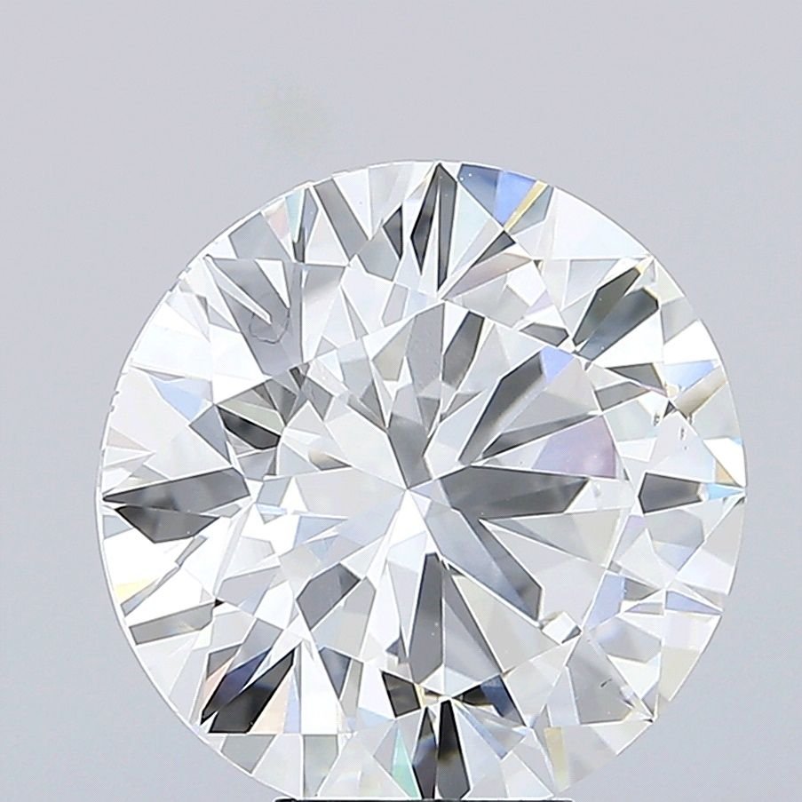8.56ct F VVS2 Excellent Cut Round Lab Grown Diamond