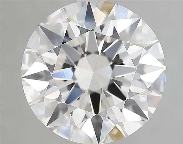 3.11ct H VS1 Rare Carat Ideal Cut Round Diamond