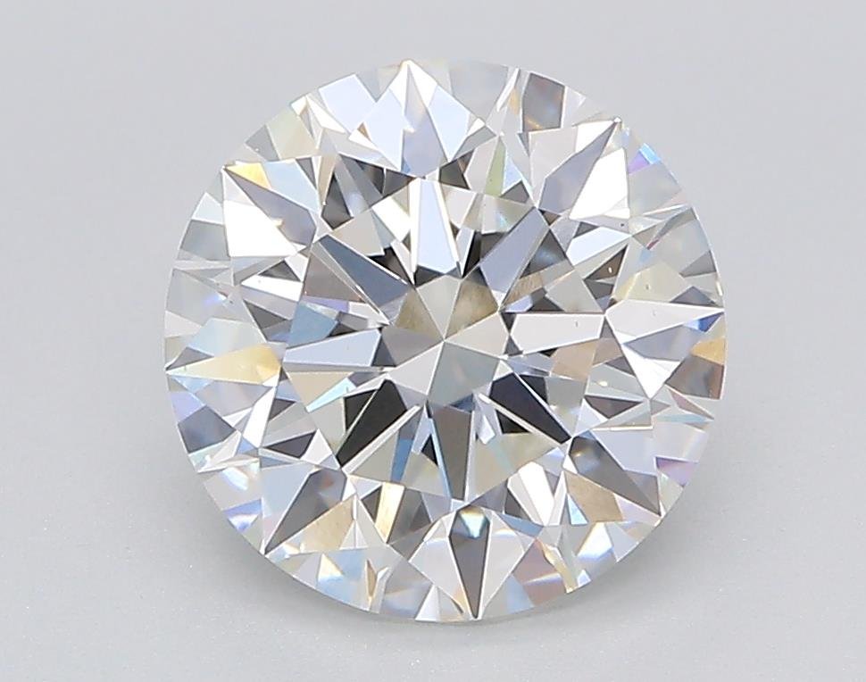 2.49ct F VS2 Rare Carat Ideal Cut Round Lab Grown Diamond