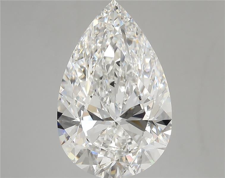 8.05ct G VS1 Rare Carat Ideal Cut Pear Diamond
