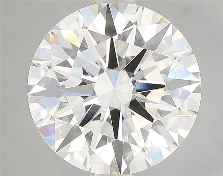 5.03ct I VS1 Rare Carat Ideal Cut Round Lab Grown Diamond