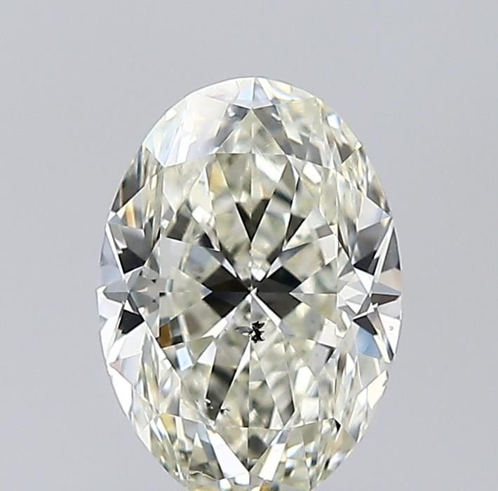 1.70ct K SI2 Rare Carat Ideal Cut Oval Diamond
