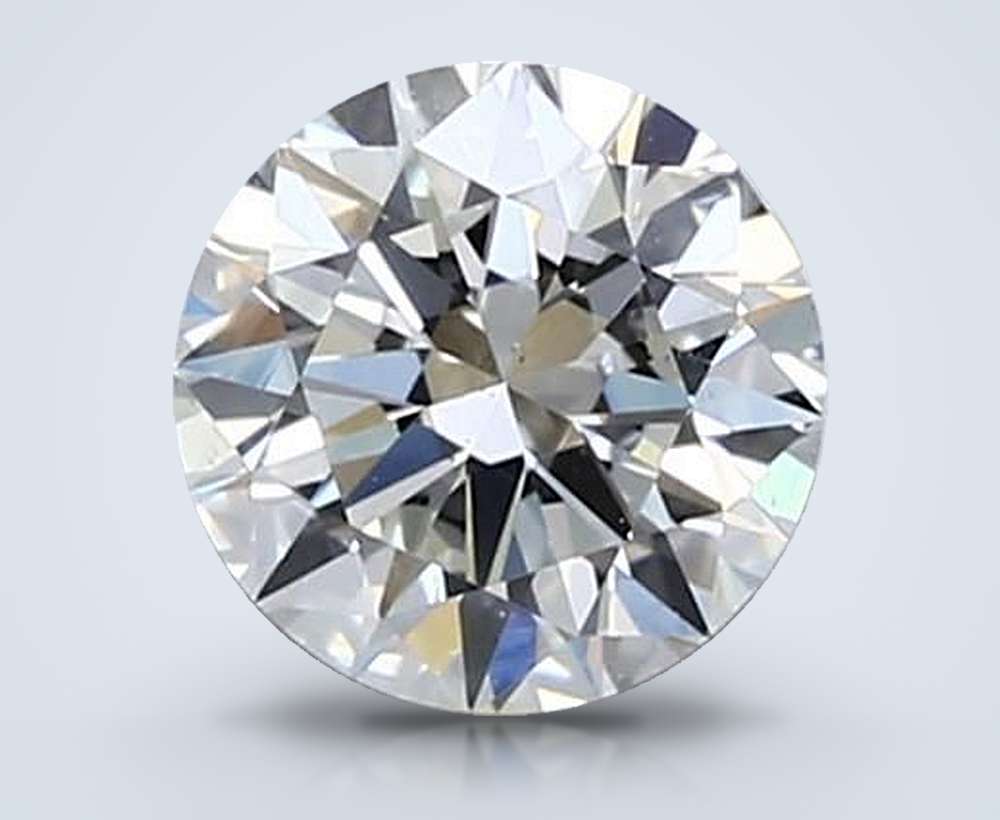 0.90 Carat Round Natural Diamond