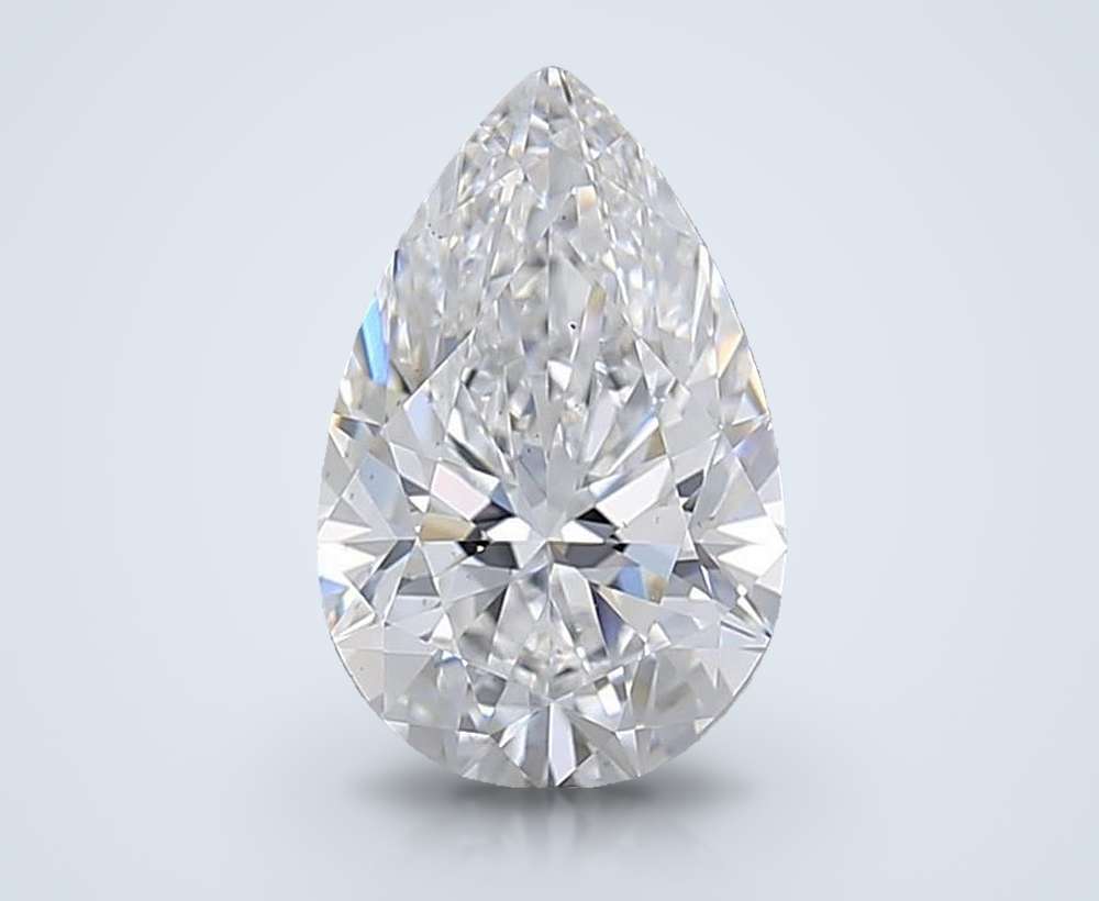 1.51 Carat Pear Lab Diamond