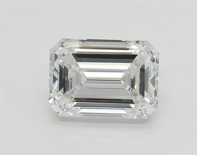 1.01ct D VVS2 Excellent Cut Emerald Lab Grown Diamond
