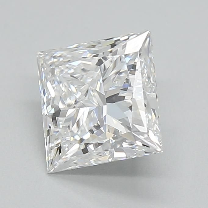 1.06ct D VS1 Rare Carat Ideal Cut Princess Lab Grown Diamond