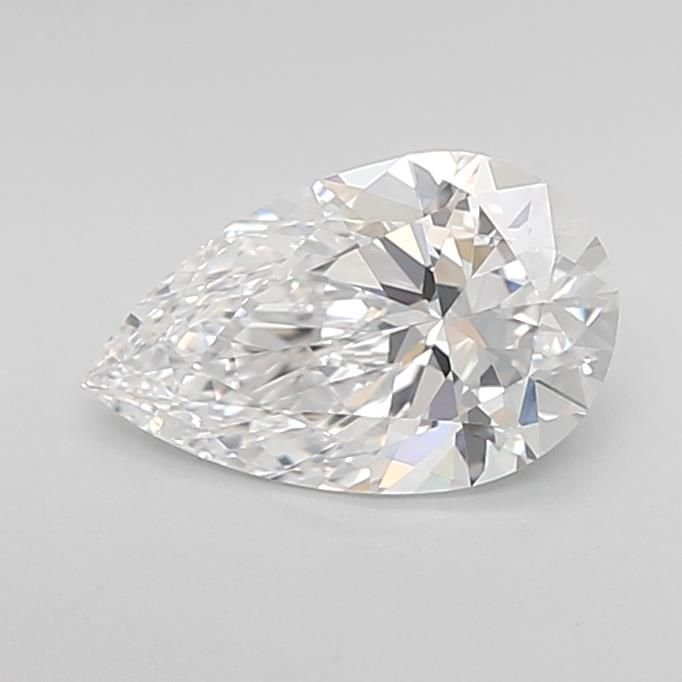 1.06ct D VVS1 Rare Carat Ideal Cut Pear Lab Grown Diamond