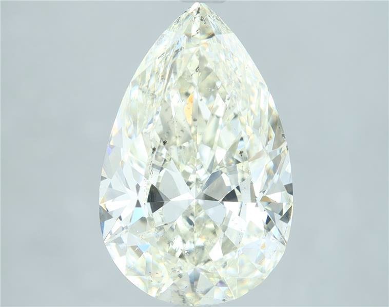 3.05ct J SI2 Rare Carat Ideal Cut Pear Diamond