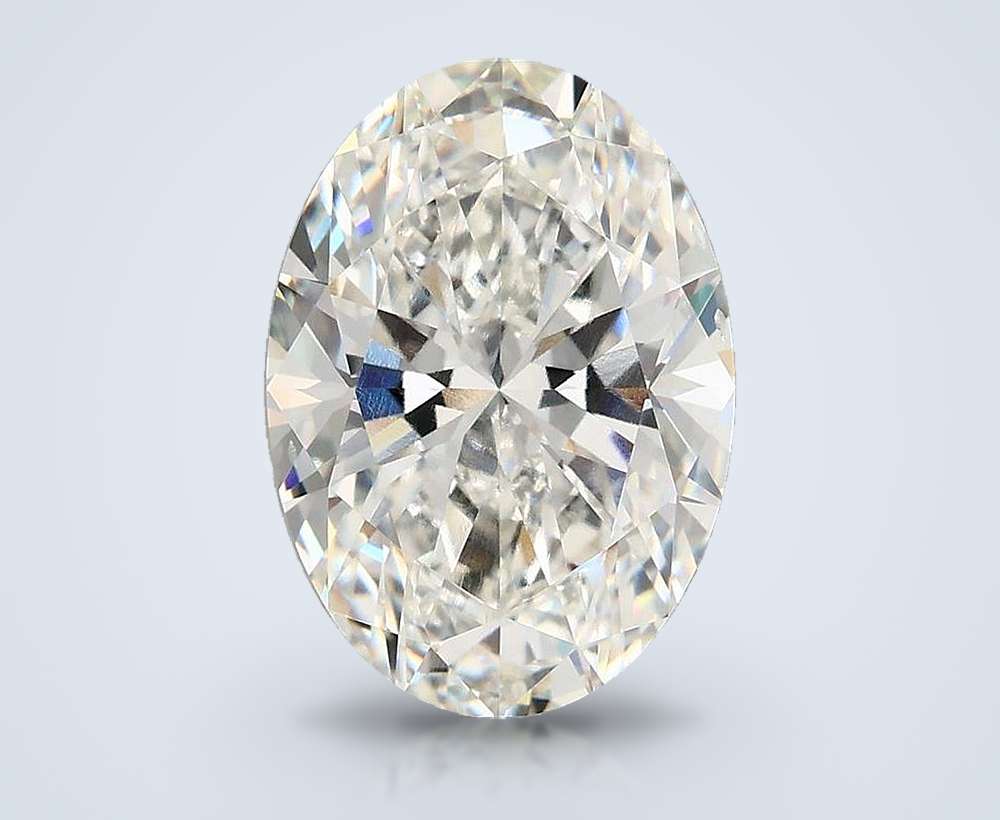 4.02 Carat Oval Lab Diamond