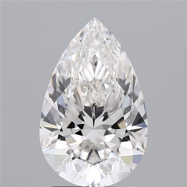 2.08 Carat Pear Lab Diamond