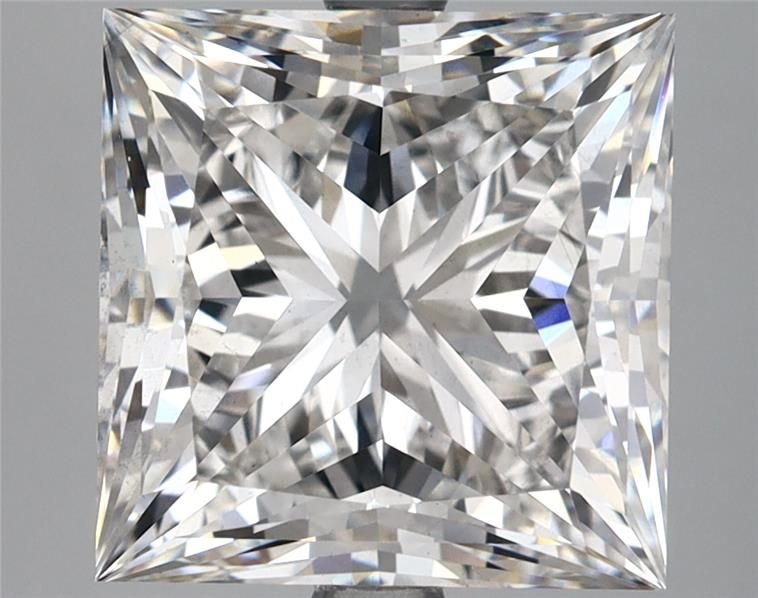 6.07ct G VS2 Rare Carat Ideal Cut Princess Lab Grown Diamond