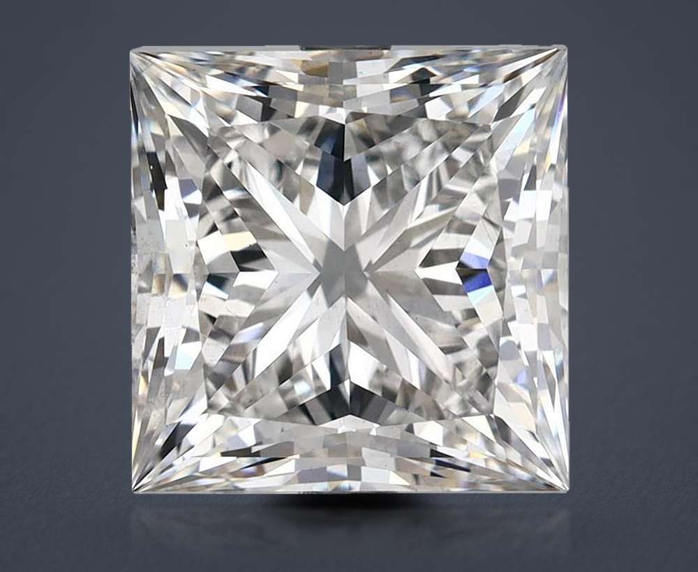6.07 Carat Princess Lab Diamond