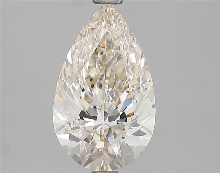 2.01ct K SI2 Rare Carat Ideal Cut Pear Diamond