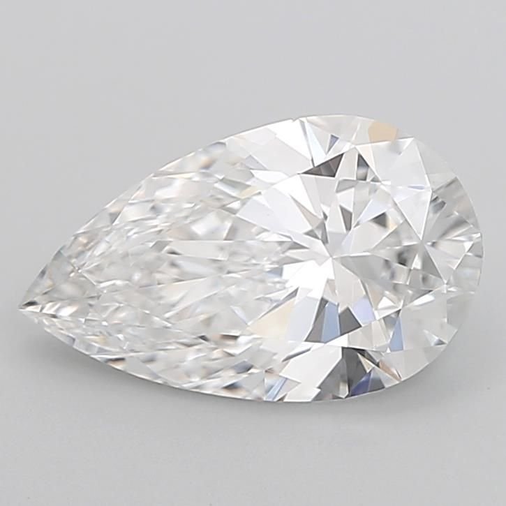 3.04ct E VS1 Rare Carat Ideal Cut Pear Lab Grown Diamond