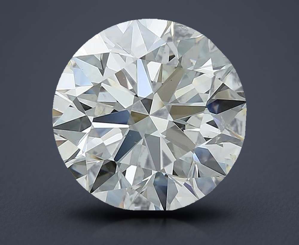 3.73 Carat Round Natural Diamond