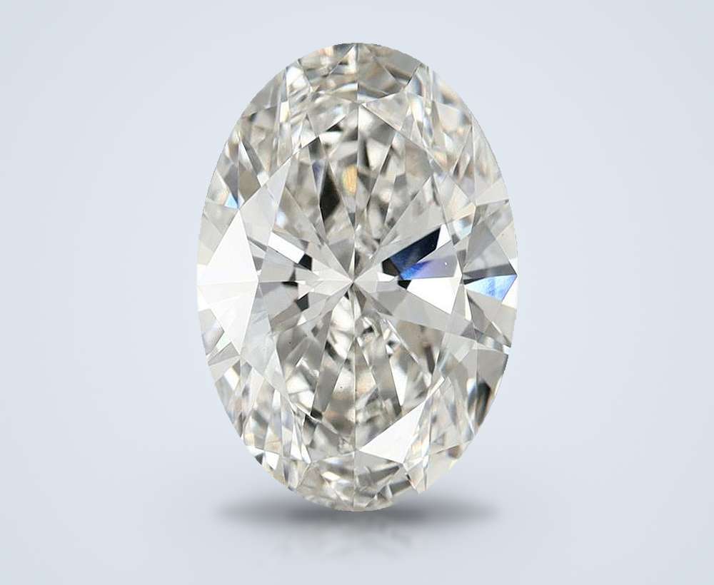 3.71 Carat Oval Lab Diamond