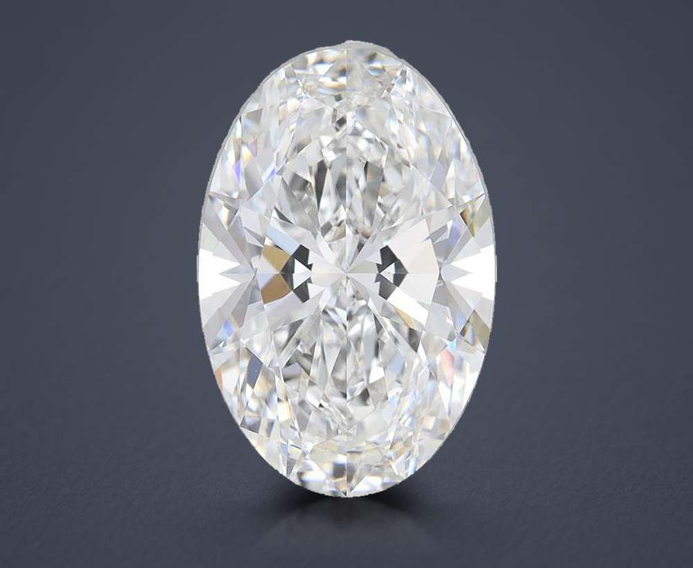 8.05 Carat Oval Lab Diamond
