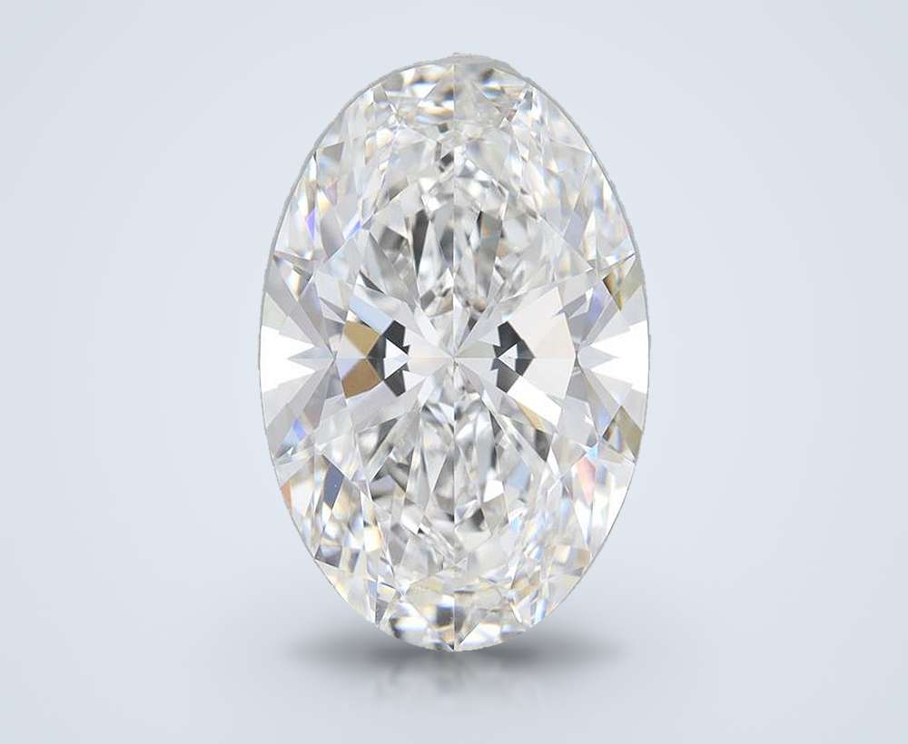 8.05 Carat Oval Lab Diamond