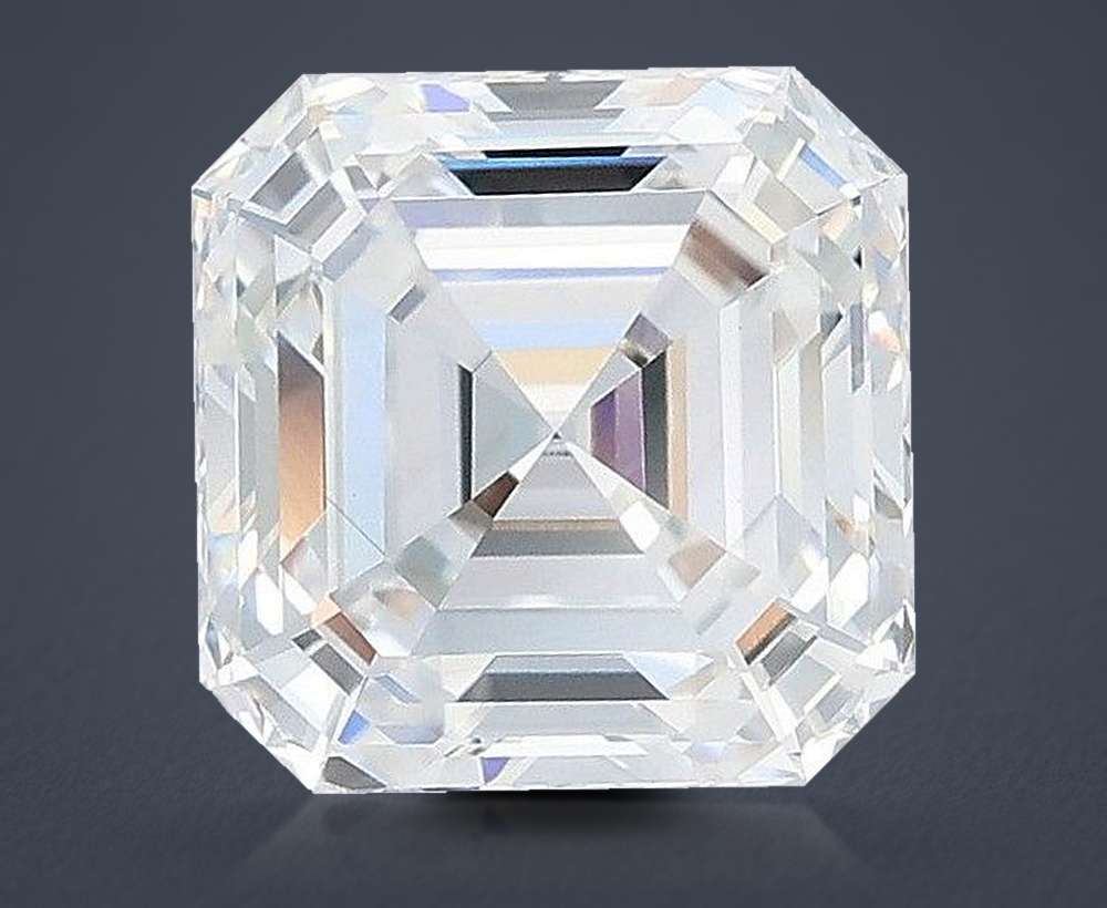 3.08 Carat Asscher Lab Diamond