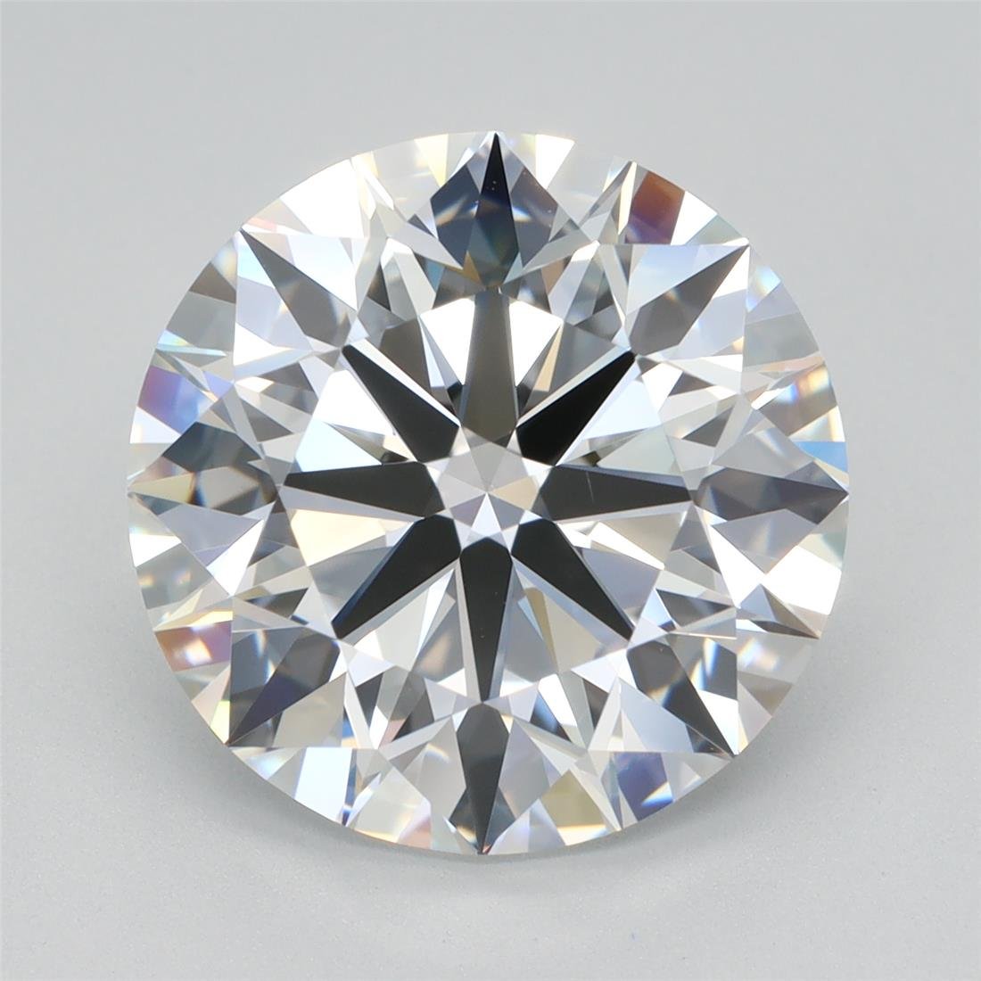 5.01ct F VS1 Rare Carat Ideal Cut Round Lab Grown Diamond