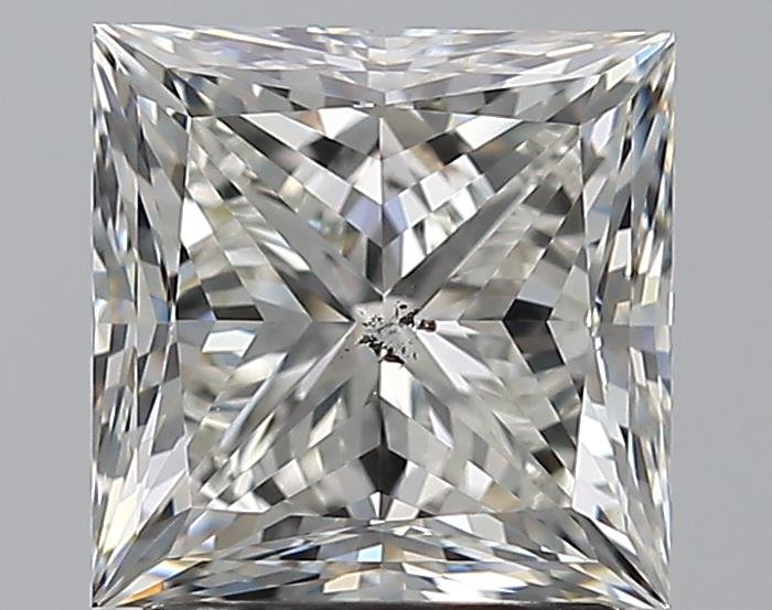 2.20ct I SI2 Rare Carat Ideal Cut Princess Diamond