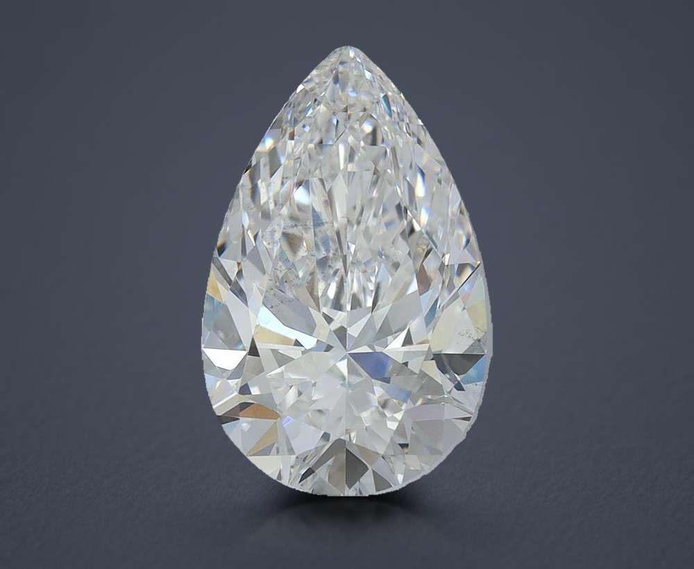 4.03 Carat Pear Lab Diamond