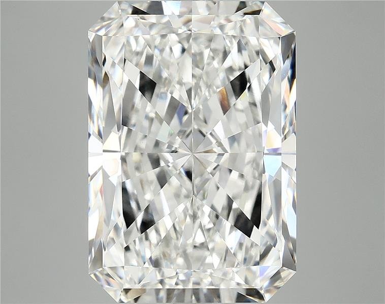 10.76ct F VVS2 Rare Carat Ideal Cut Radiant Lab Grown Diamond