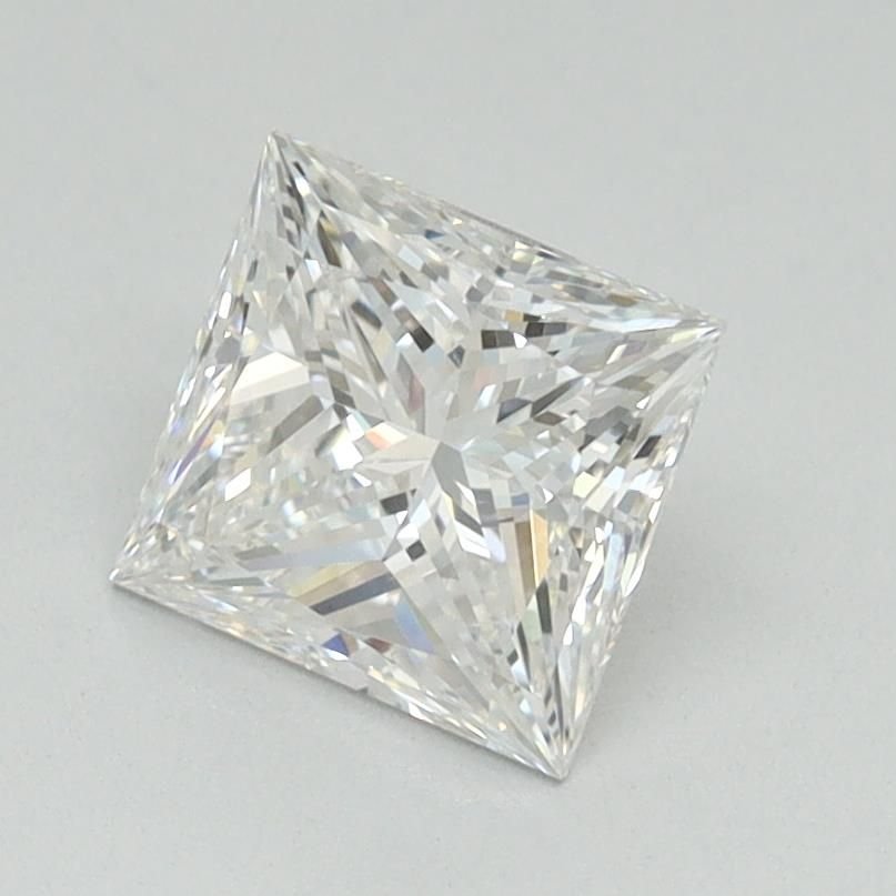 1.30ct E VS2 Rare Carat Ideal Cut Princess Lab Grown Diamond
