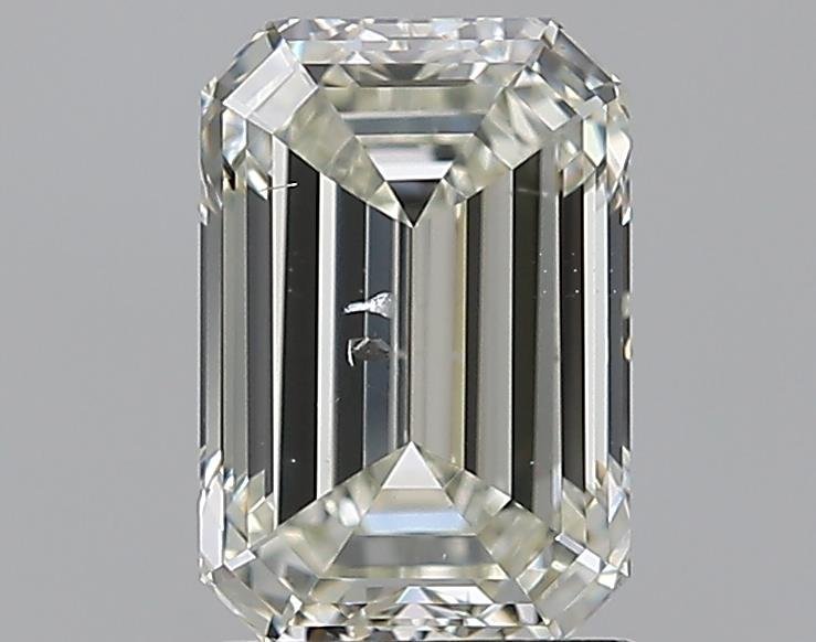 2.01ct K SI2 Excellent Cut Emerald Diamond