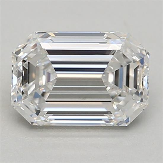 0.94ct E IF Very Good Cut Emerald Lab Grown Diamond