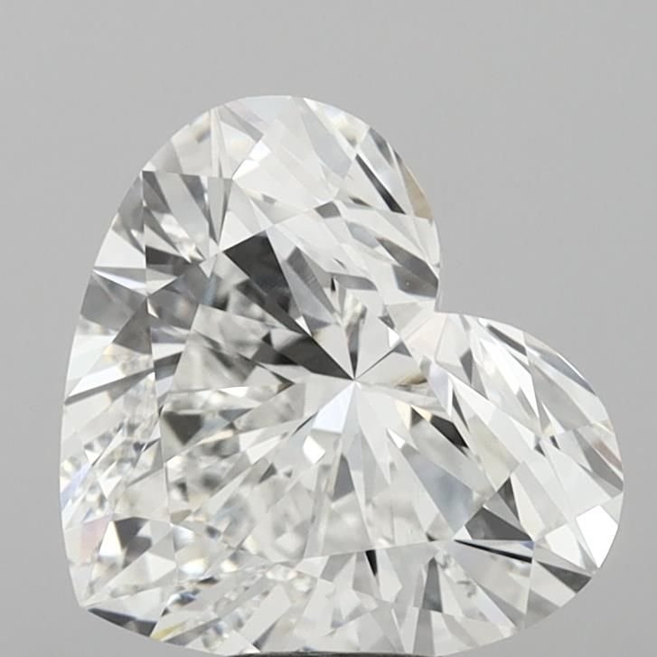 8.02ct E VVS2 Rare Carat Ideal Cut Heart Lab Grown Diamond