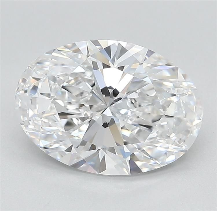 2.56ct D VVS1 Rare Carat Ideal Cut Oval Lab Grown Diamond