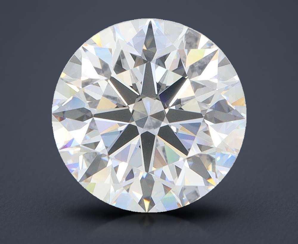 4.21 Carat Round Lab Diamond