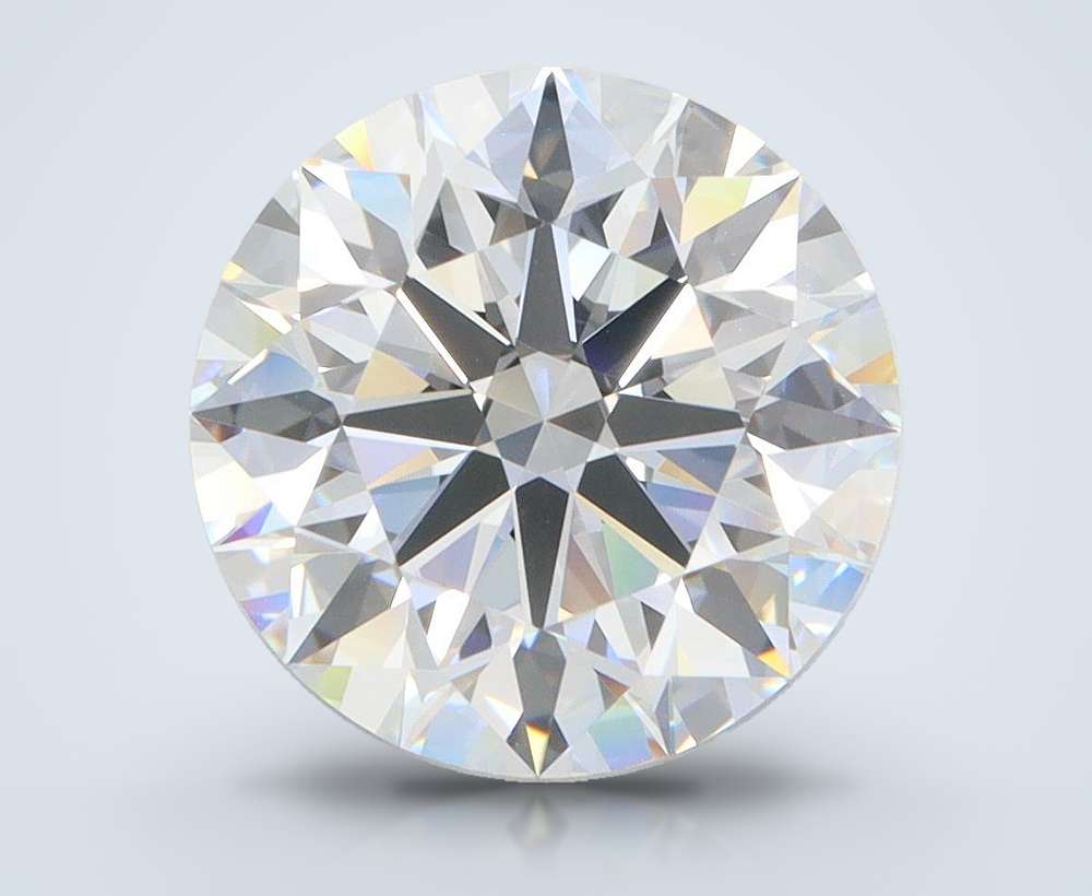 4.21 Carat Round Lab Diamond