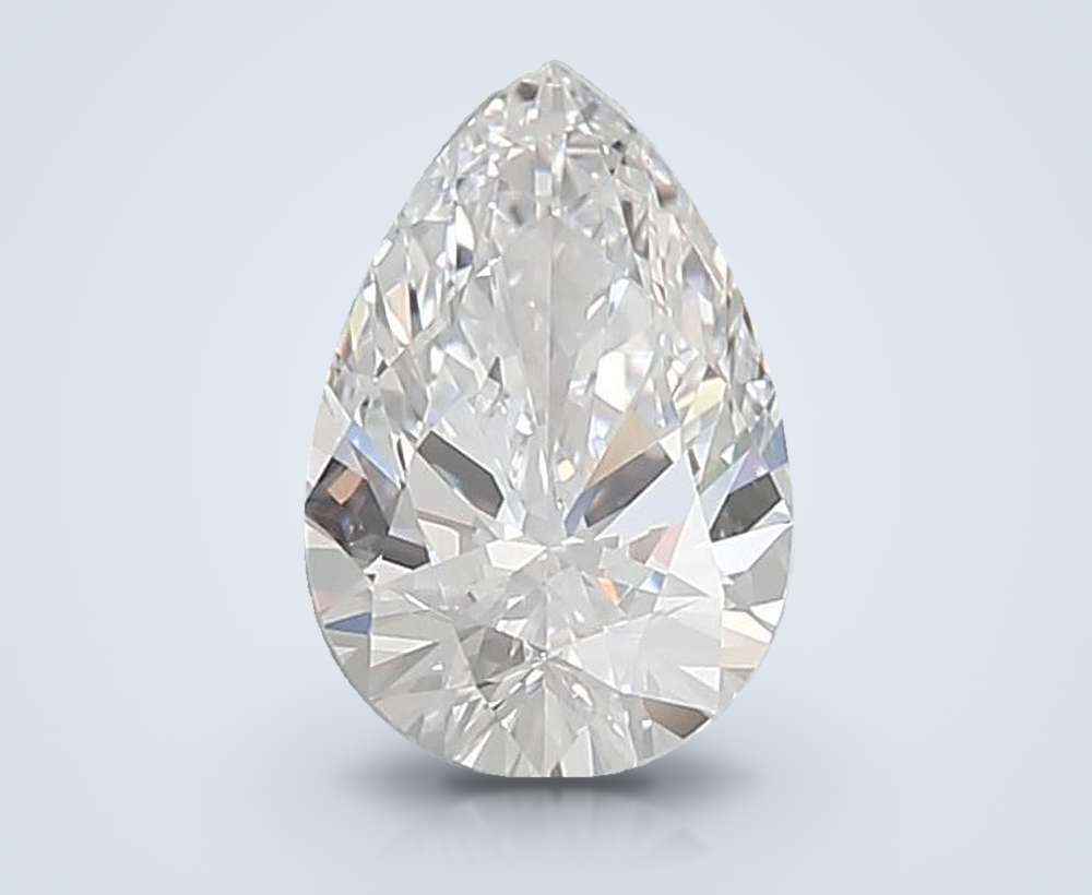 2.81 Carat Pear Lab Diamond