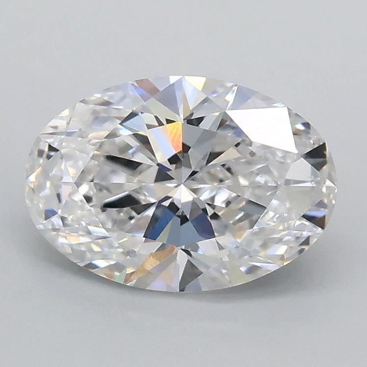 1.08ct D VVS2 Rare Carat Ideal Cut Oval Lab Grown Diamond