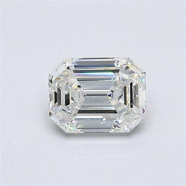 0.44ct E VVS2 Rare Carat Ideal Cut Emerald Diamond